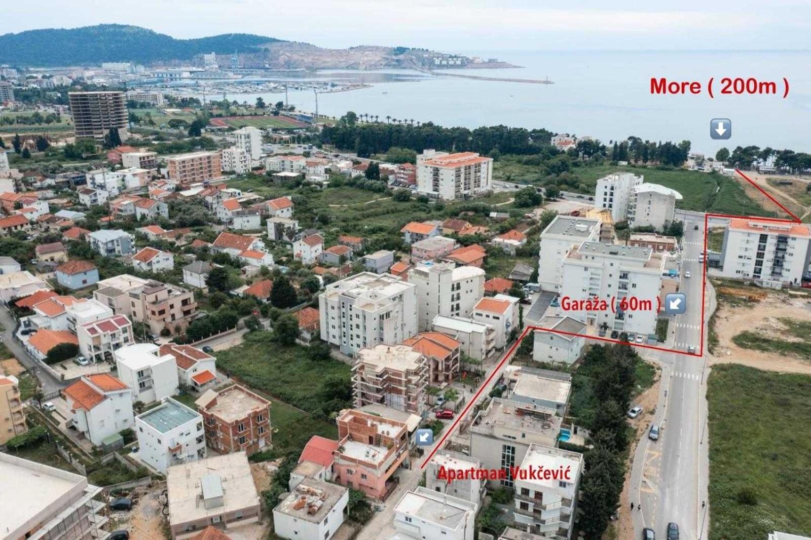 Apartmani Vukcevic บาร์ ภายนอก รูปภาพ