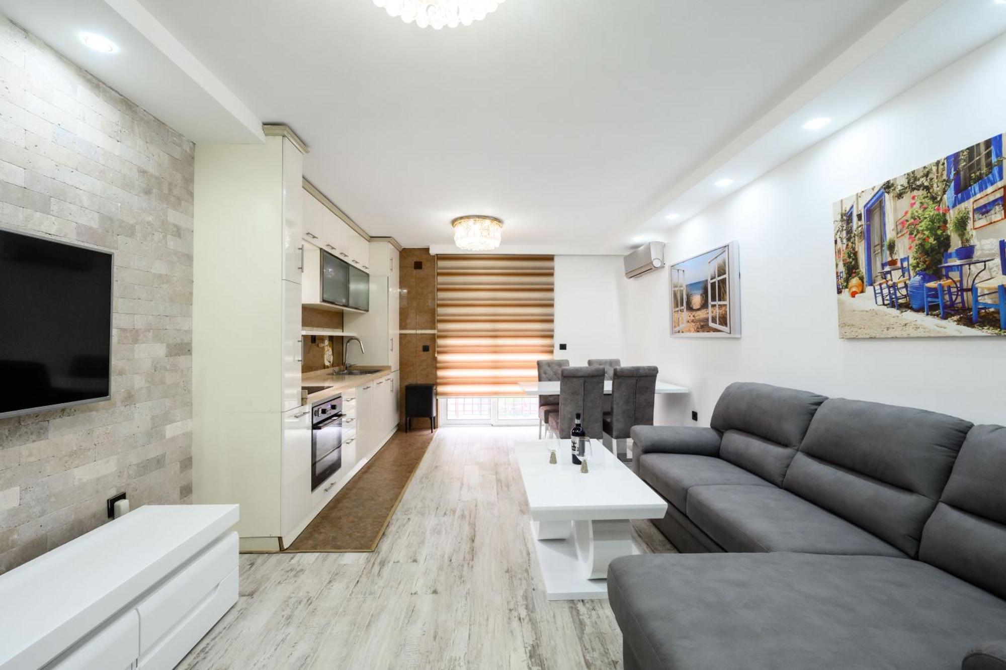Apartmani Vukcevic บาร์ ภายนอก รูปภาพ